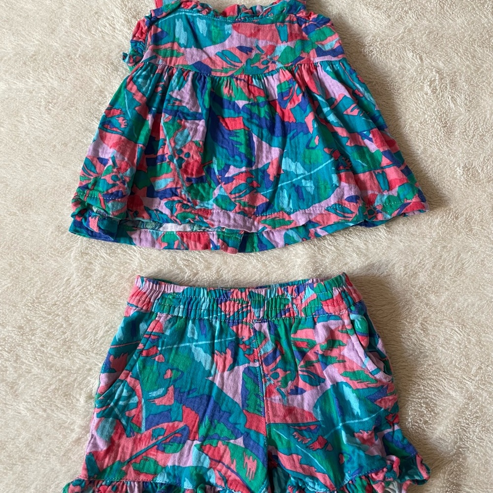 Cat & Jack Colorful Patterned Top - Picture 2 of 6